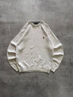 Vintage Tommy Hilfiger Logo Sweater - L