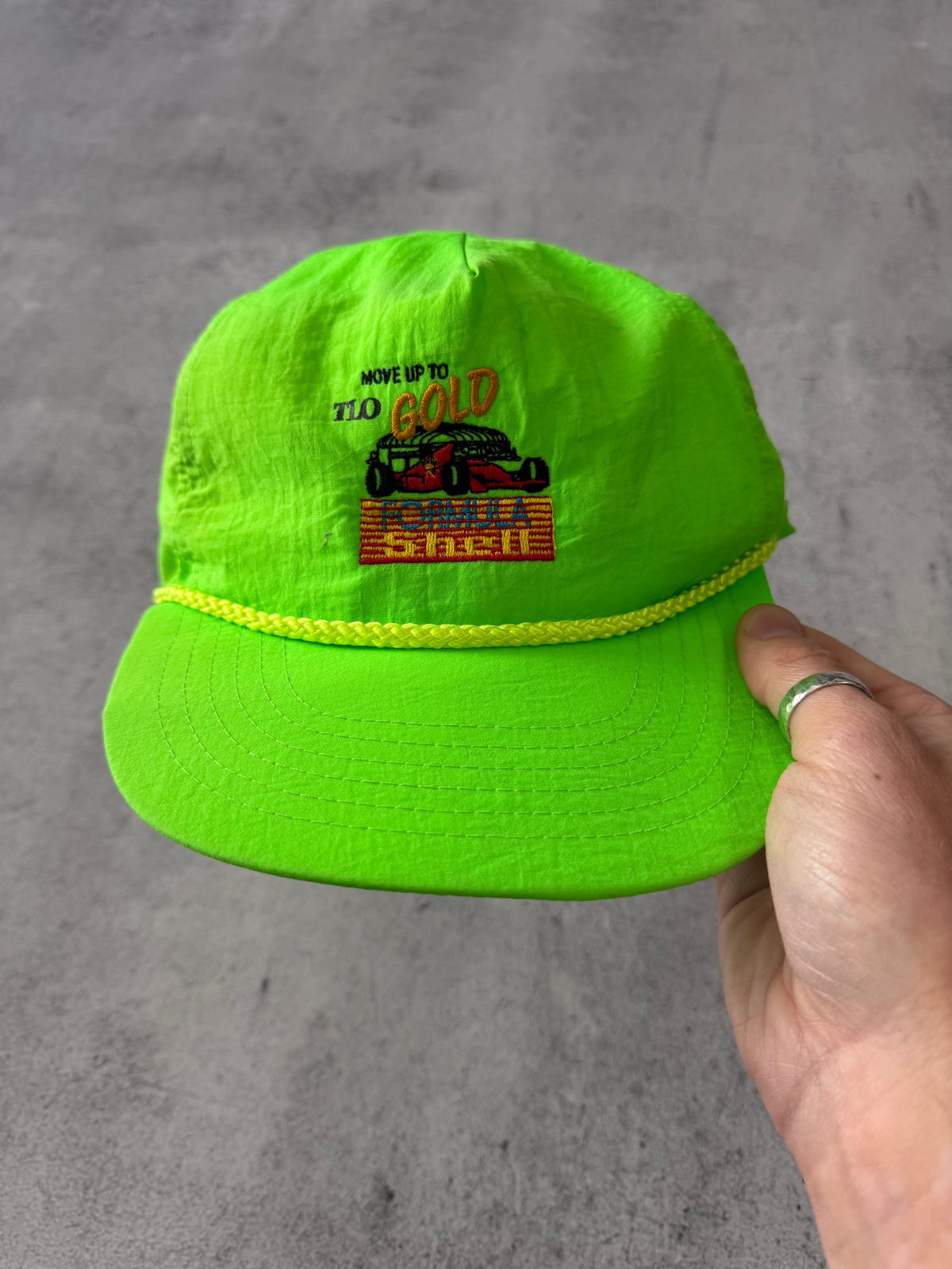 Vintage Shell Speedway Cap