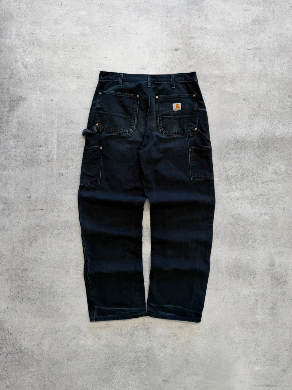 Carhartt Black Double Knee Workwear Pants - W32