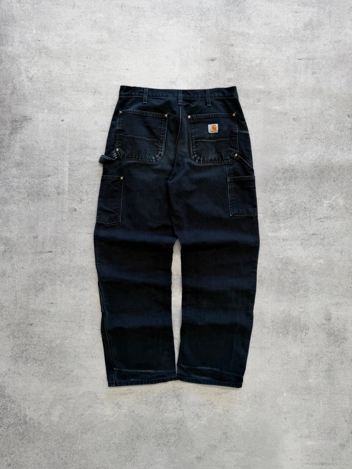Carhartt Black Double Knee Workwear Pants - W32