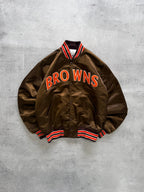 Vintage Starter Pro Line Browns NFL Varsity Jacket - L