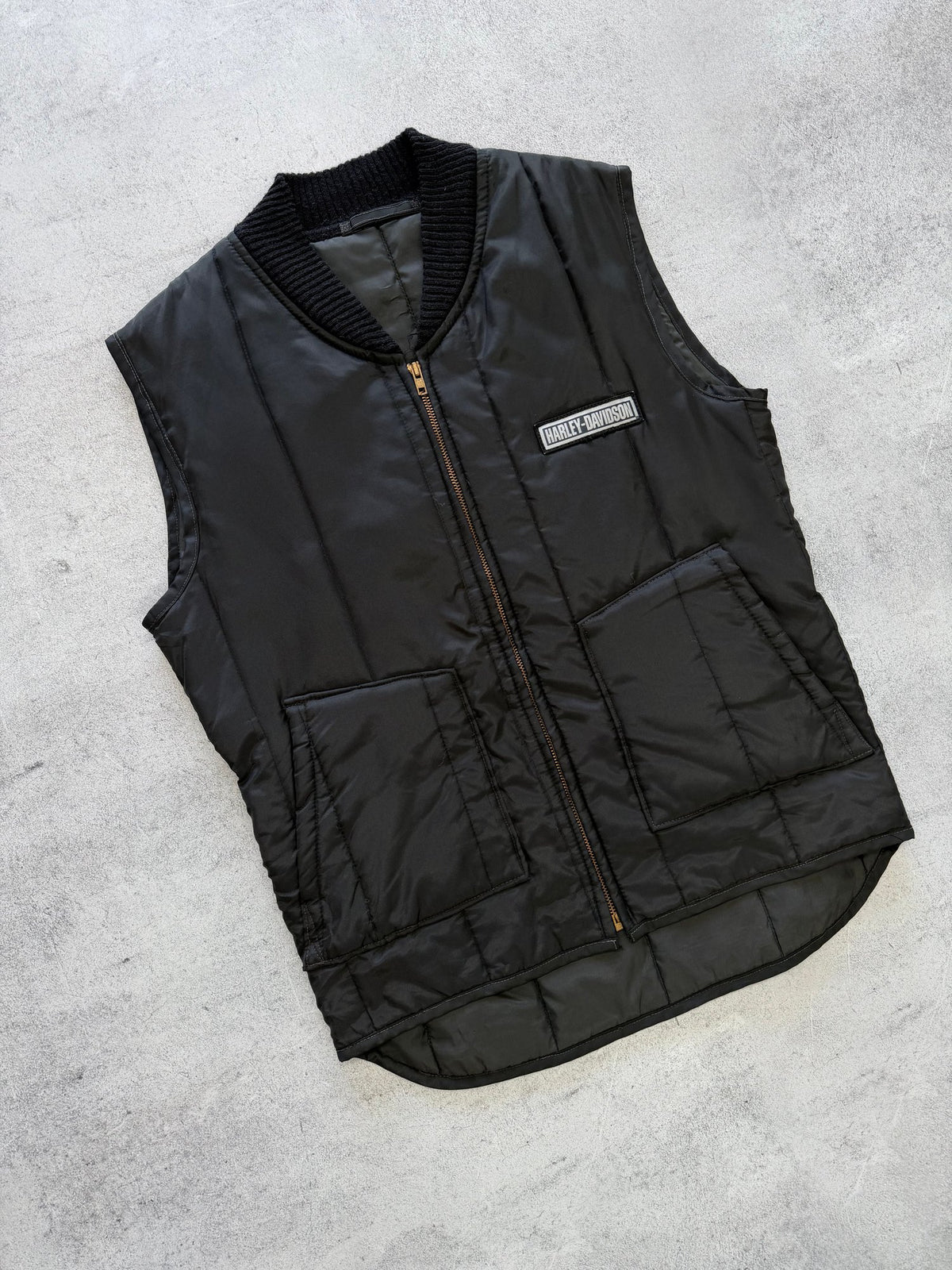 Vintage Harley Davidson Blizzard Insulated Vest - M