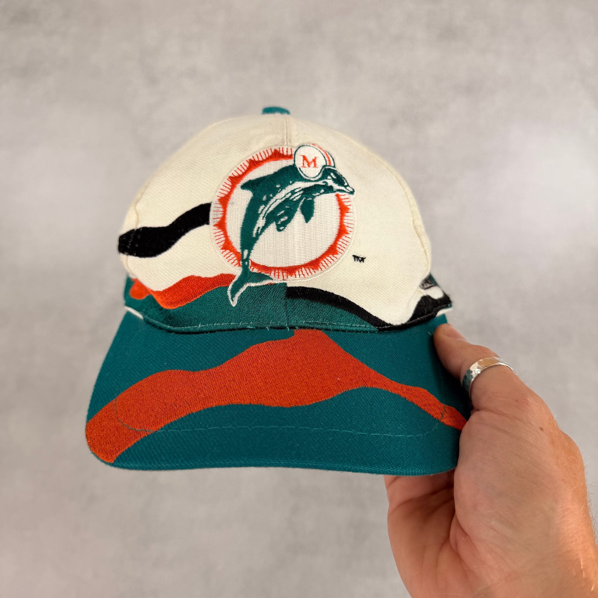 Apex One Dolphins Baseball Cap One Size Men’s Multicoloured Vintage Embroidered