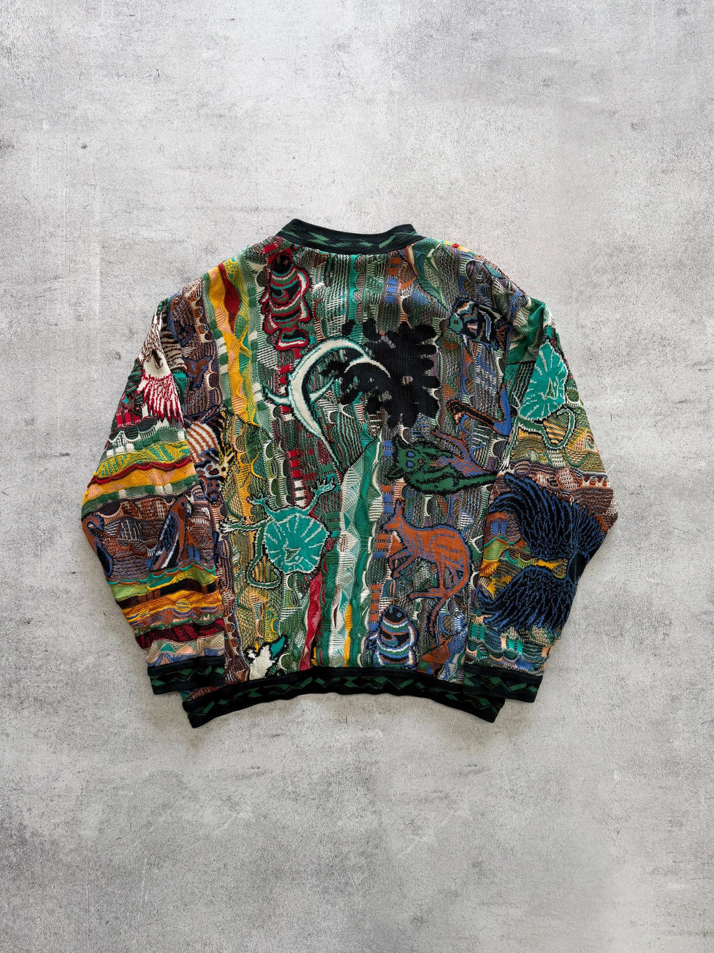 Vintage Coogi 3D Animal Knitwear Sweater - M