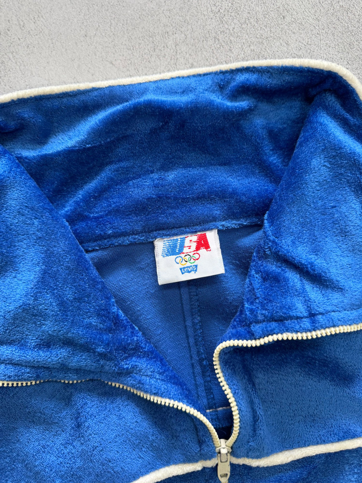 Vintage Levi's USA Olympic Track Jacket - S