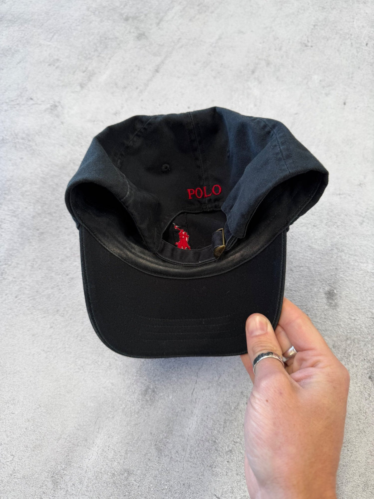 Polo Ralph Lauren Black Baseball Cap