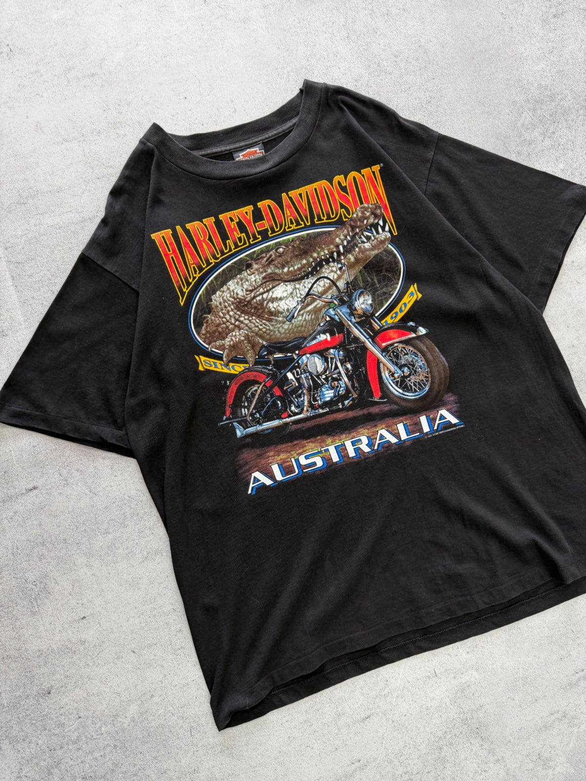 Harley Davidson 1991 Australia T-Shirt - L