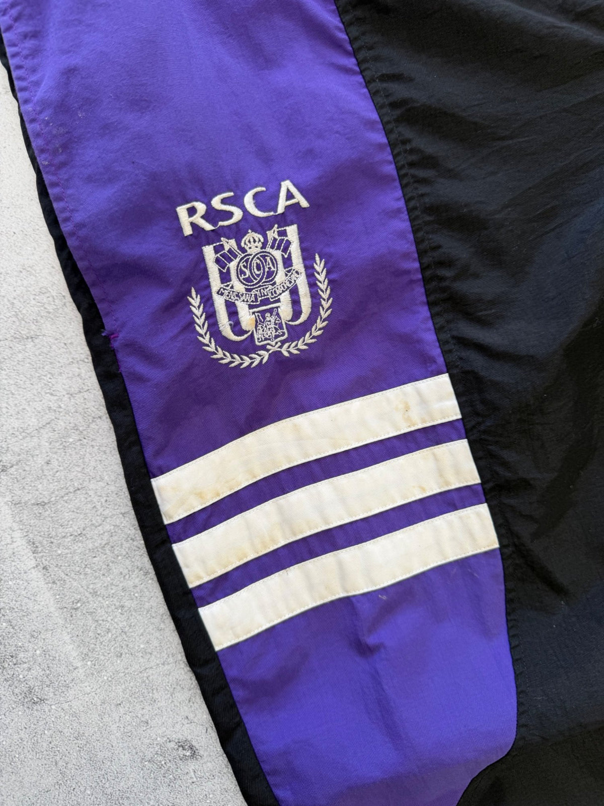 Vintage Adidas Anderlecht Football Club Track Pants - L