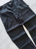 Carhartt Black Double Knee Pants - W38