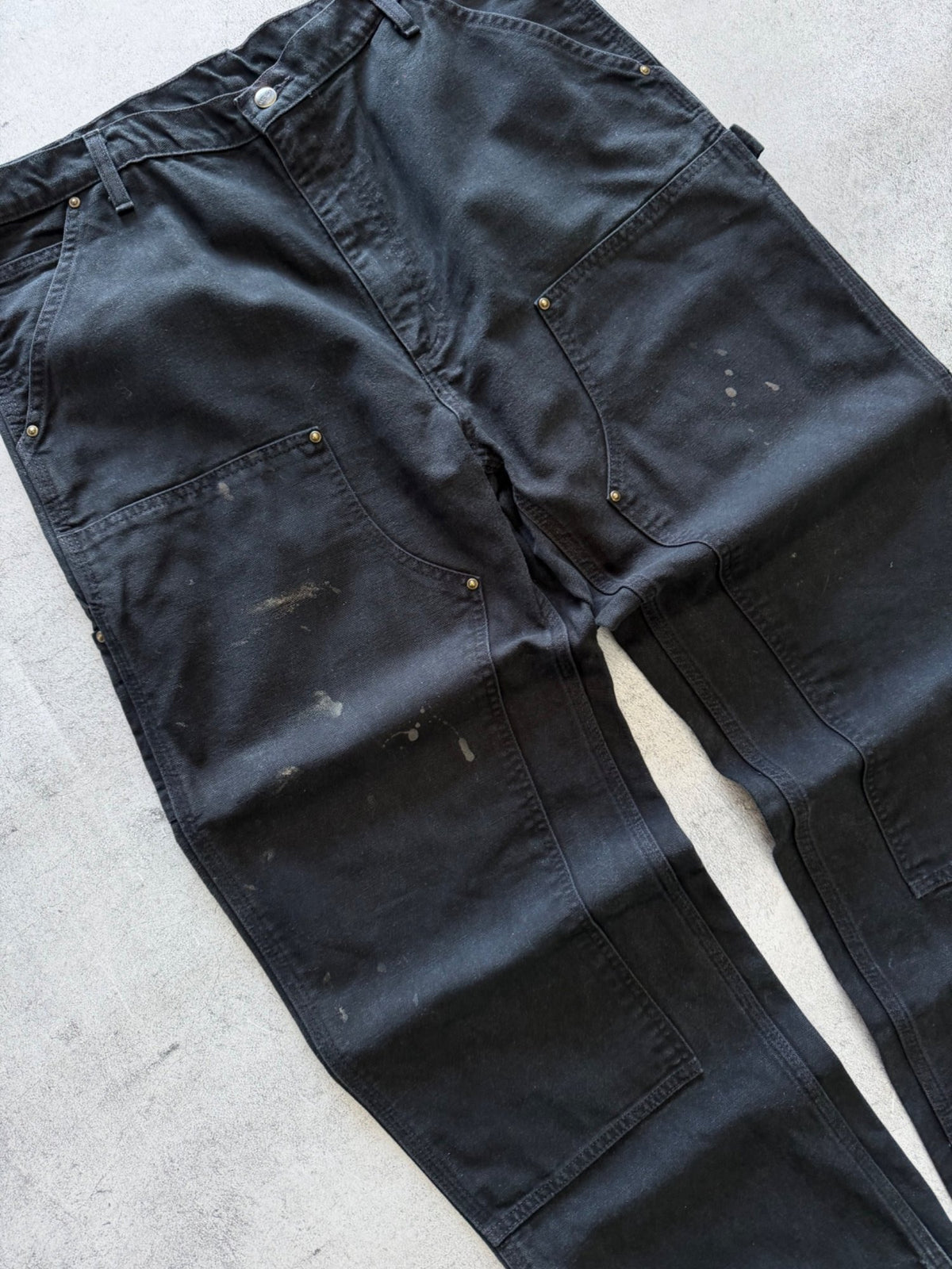 Carhartt Black Double Knee Pants - W38