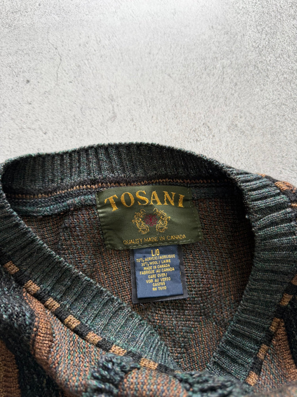 Tosani Vintage Sweater - L