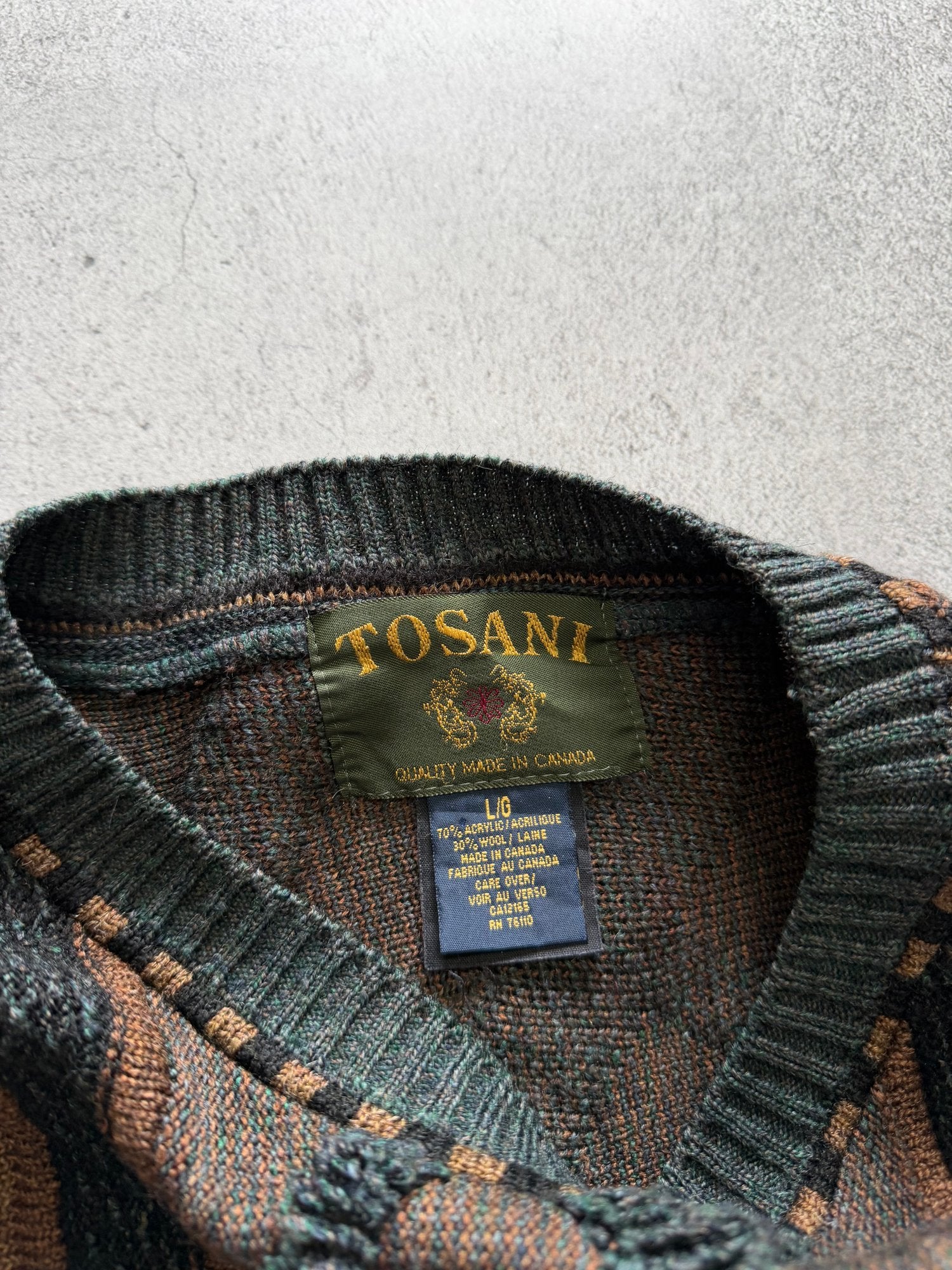 Tosani Vintage Sweater - L