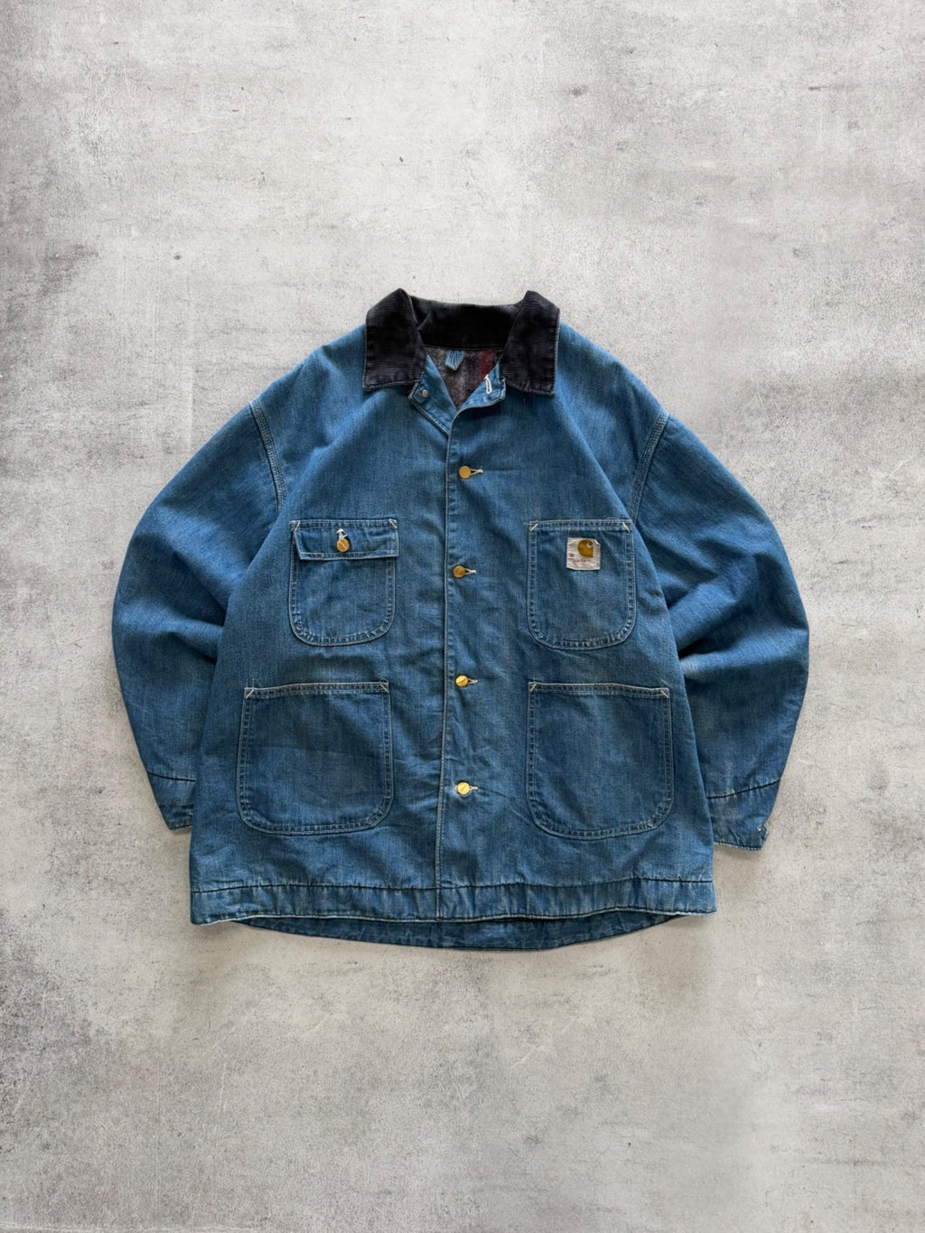 Carhartt Denim Trucker Jacket - XL