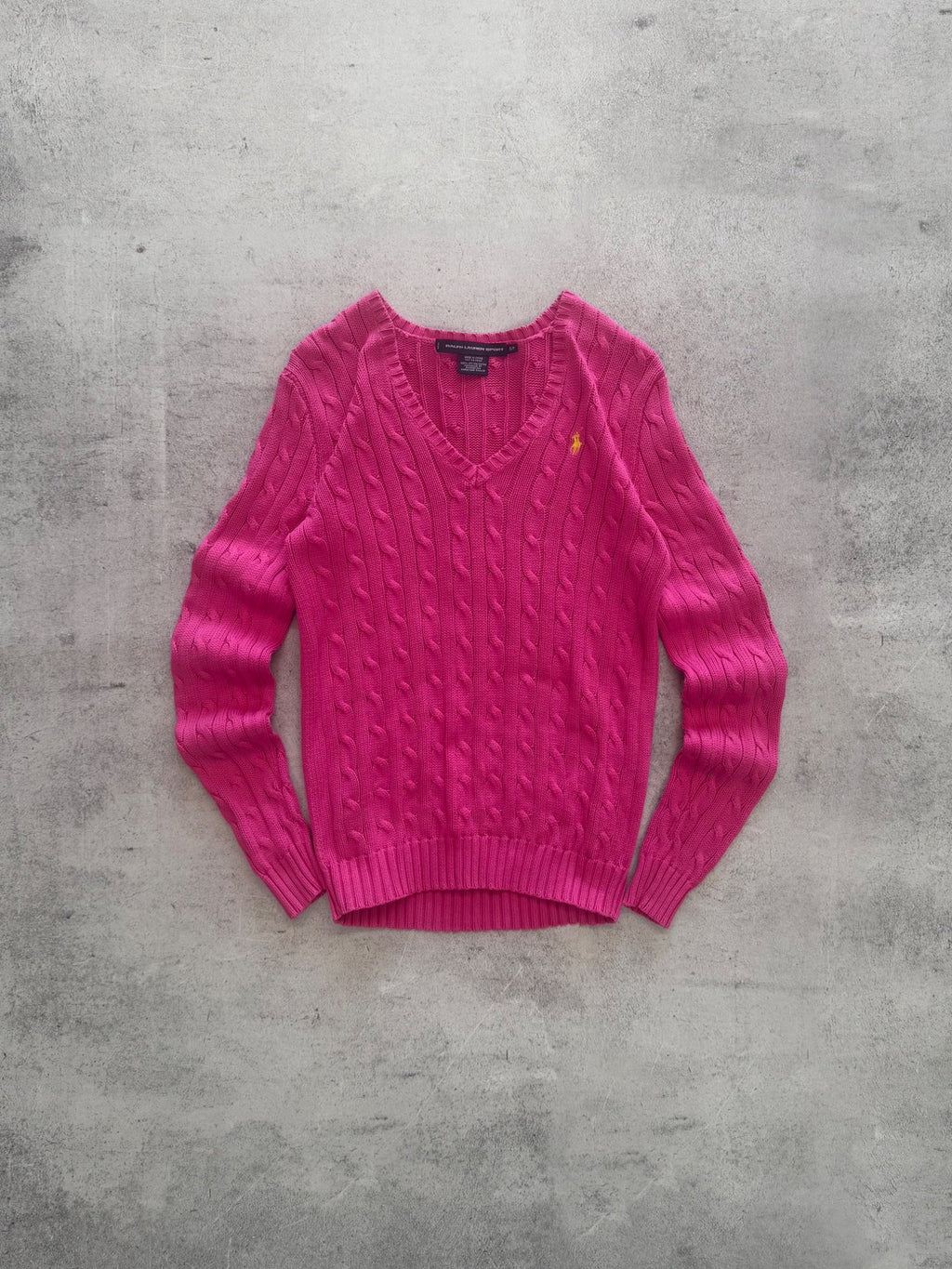 Women's Ralph Lauren Knitwear V-Neck Sweater - S