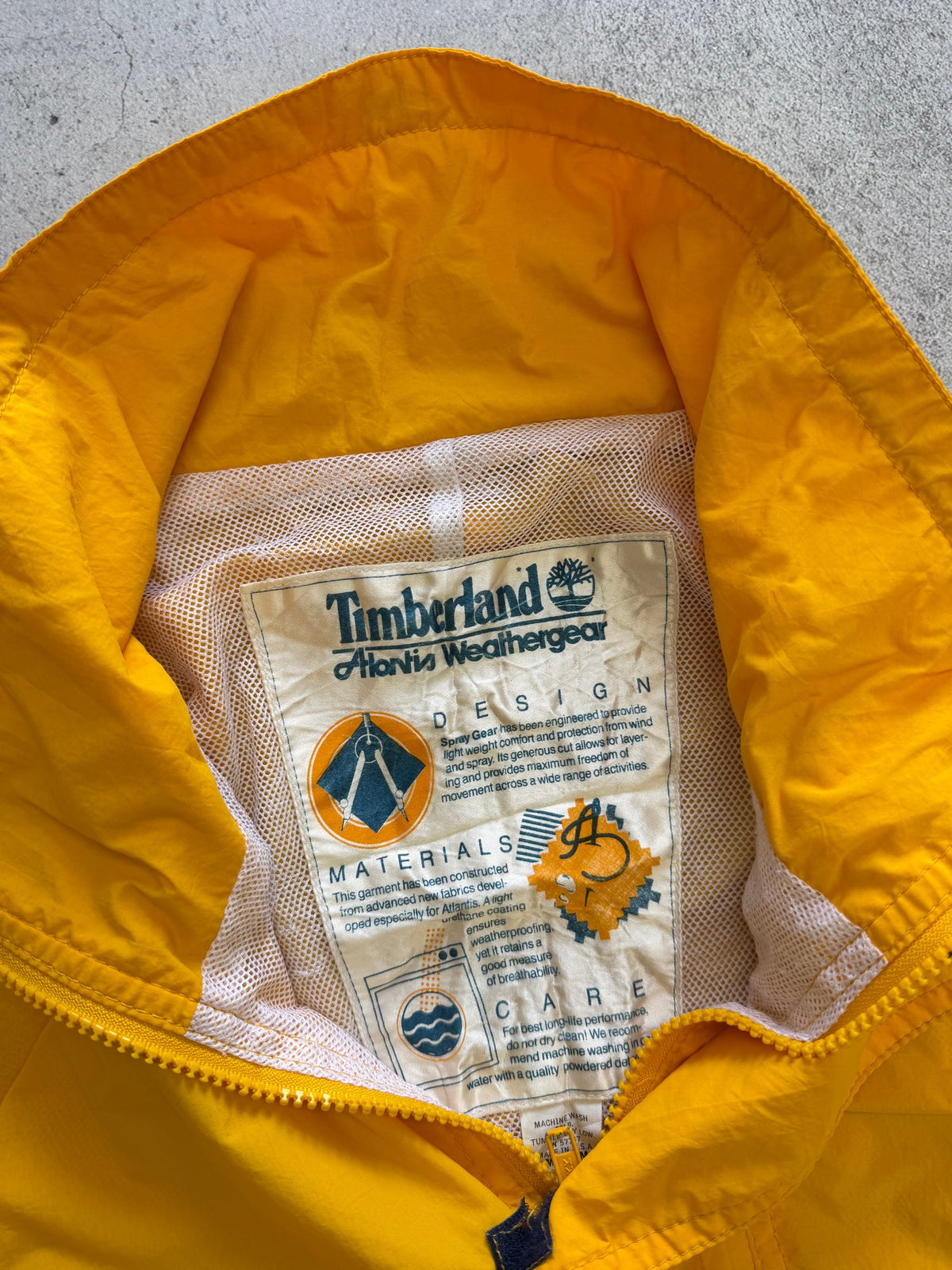 Vintage Timberland Atlantis Weatherguard Windbreaker Jacket - M