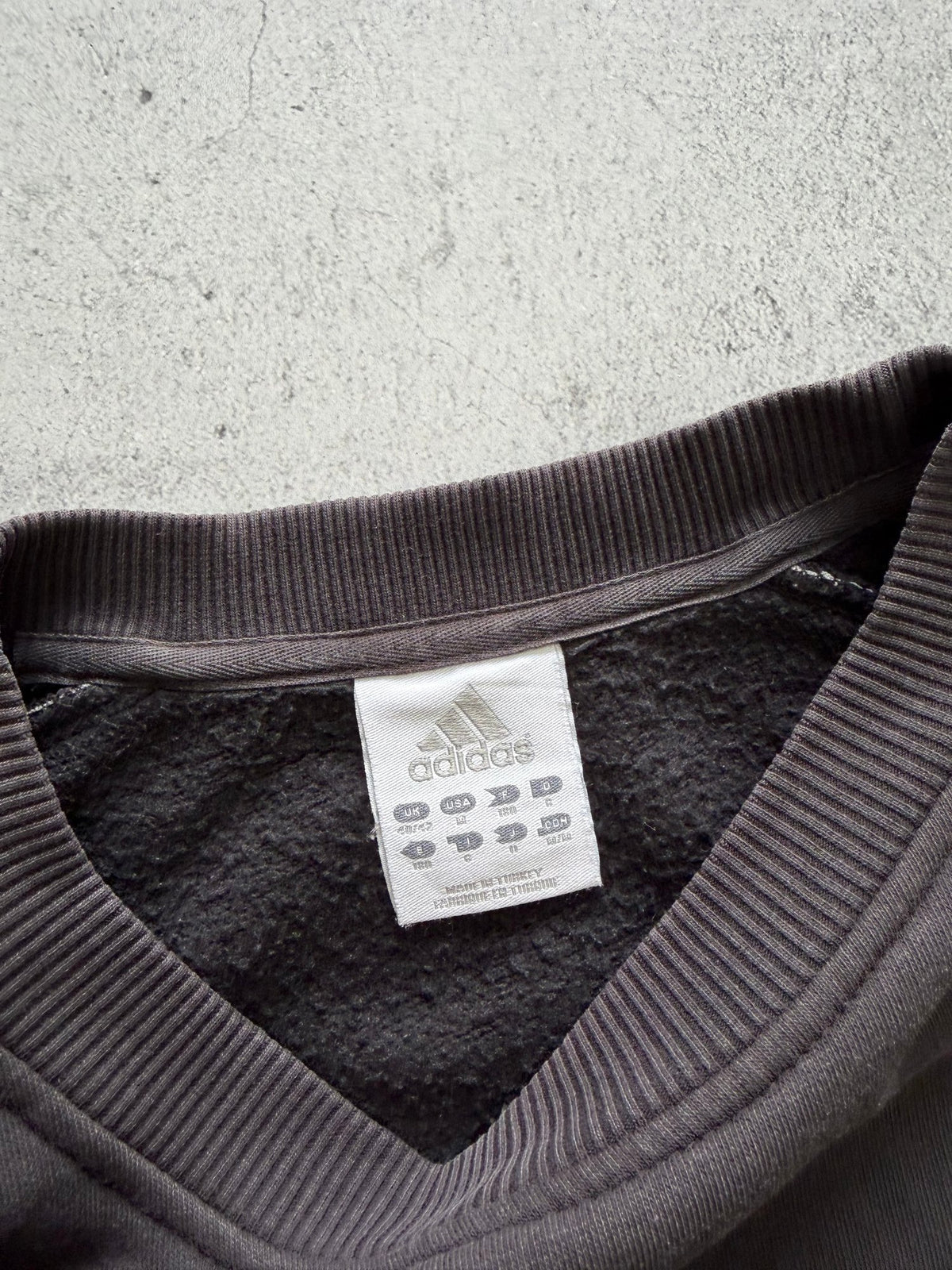 Vintage Adidas Logo Sweatshirt - M