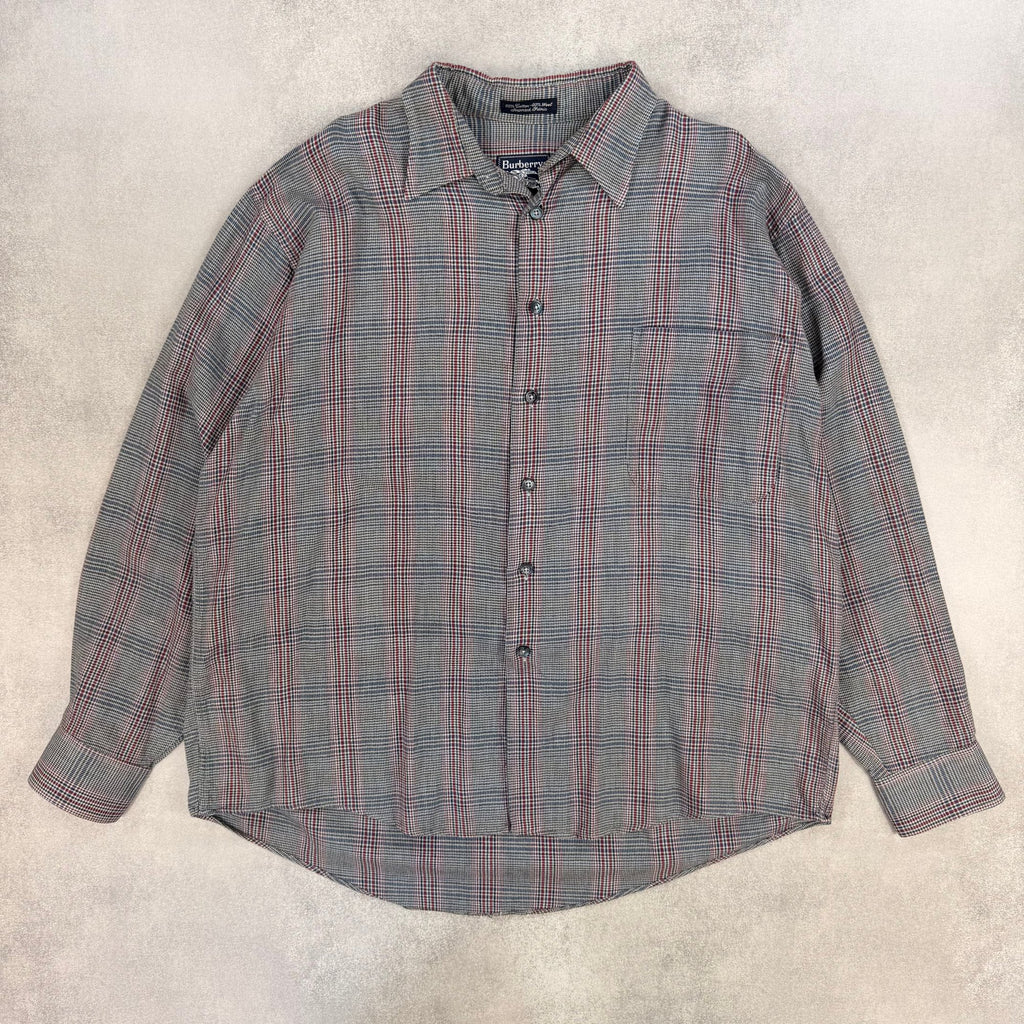 Burberrys Checked Shirt - L