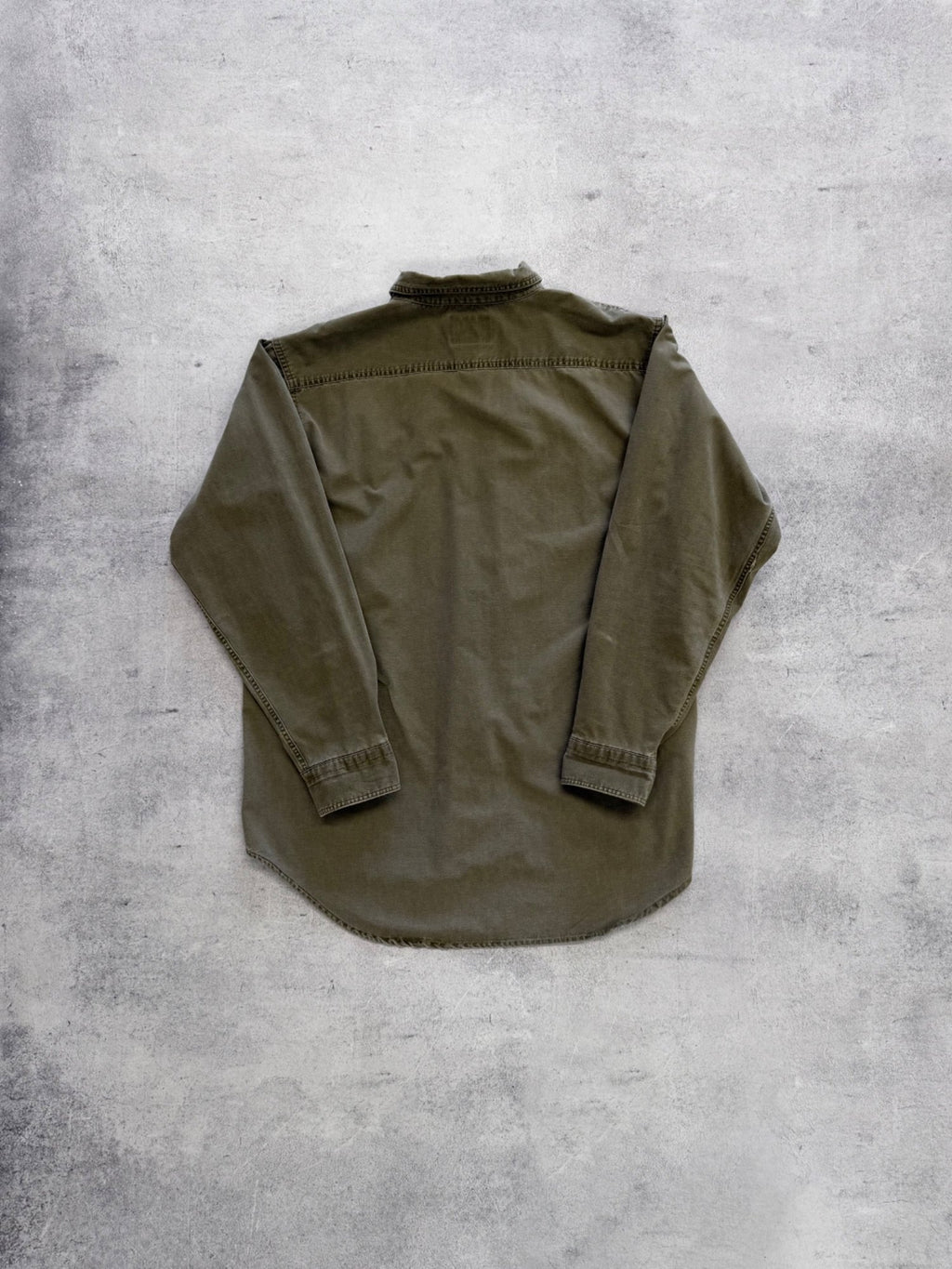 Woolrich XL Cotton Khaki Shirt - XL