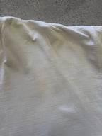 Vintage Reebok White Long Sleeve T-shirt - L