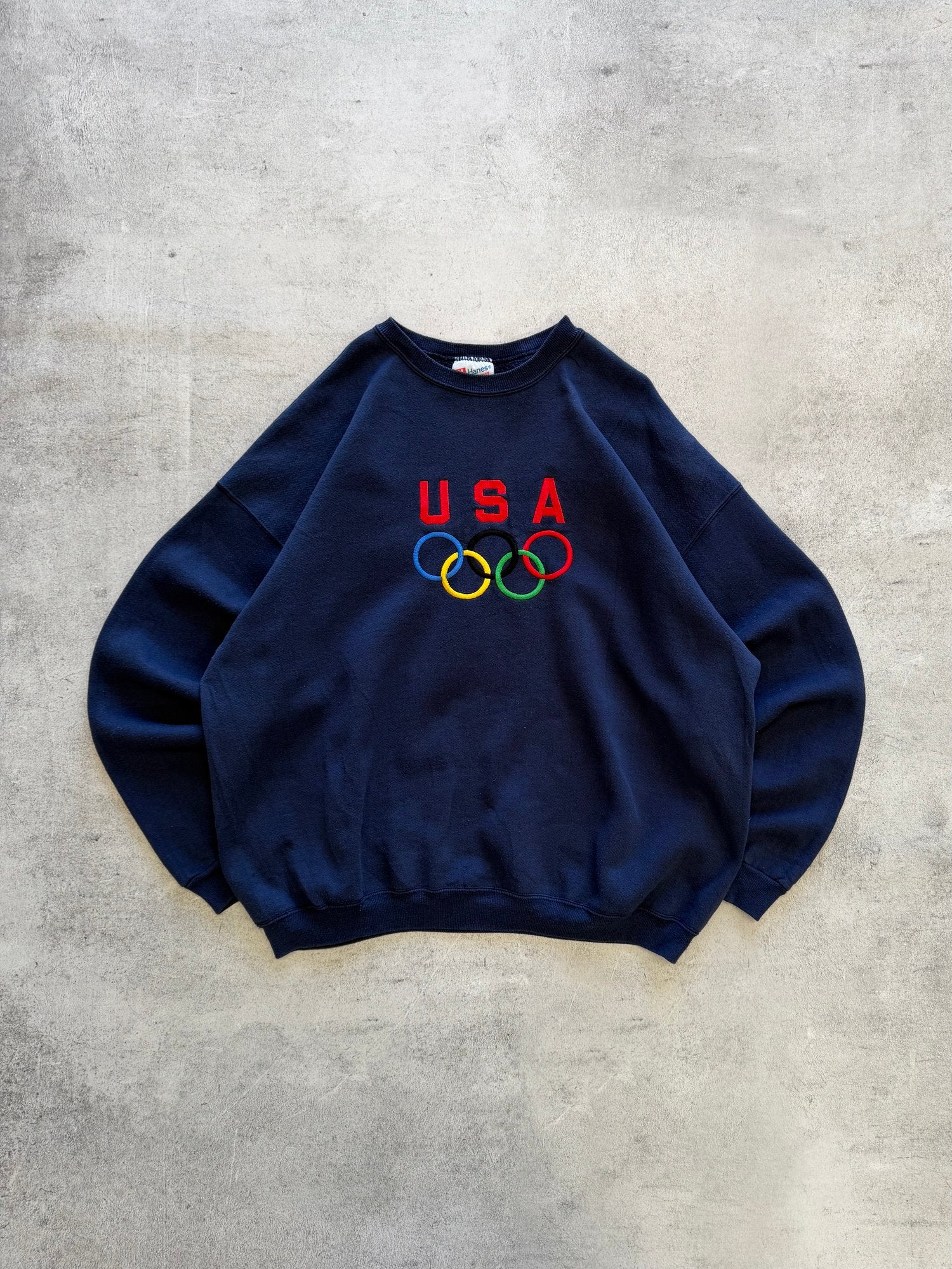 Vintage Hanes USA Olympics Sweatshirt - XL